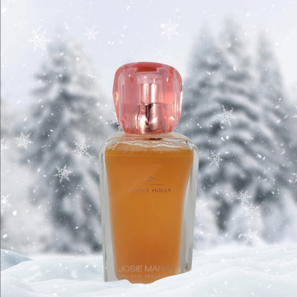 Josie Maran JOY Sweet Holly Eau De Parfum Holistic Fragrance Nearly Full 9/10